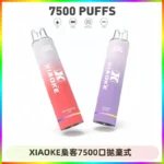 XIAOKE梟客7500Puffs跑馬燈拋棄式電子煙 可發光一次性
