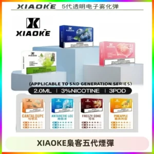 XIAOKE梟客五代煙彈 可替換式電子煙適配ILIA五代Relx六代